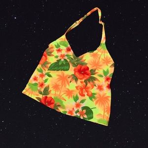Vintage Halter Bathing Suit Top